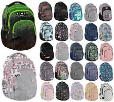 XL Schulrucksack Groß Rucksack Schulranzen  Tasche Schul  Mädchen Blumen