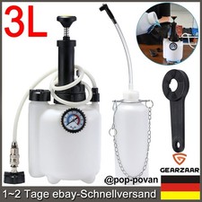 Bremsenentlüfter Bremsenentlüftungsgerät Bremsflüssigkeit 3L Fassungsvermög Weiß
