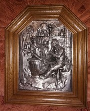 Zinnbild mit dem Motiv eines