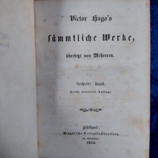 Victor Hugo's sämmtliche