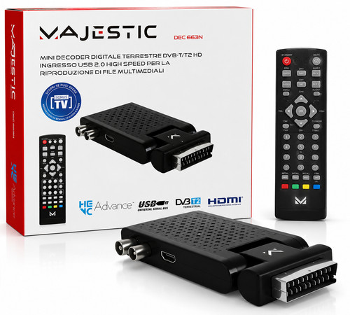 Majestic dec663n dvb - dec663n, hd