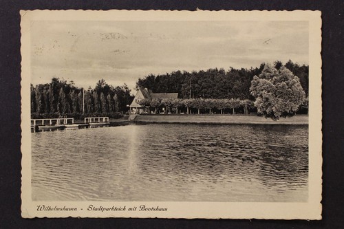 Wilhelmshaven stadtparkteich - wilhelmshaven,,