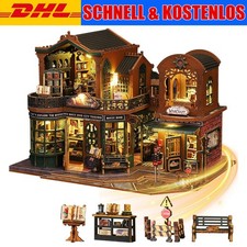 3D Holz Buchladen Modell mit