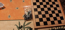 Großes altes holz schach - großes,