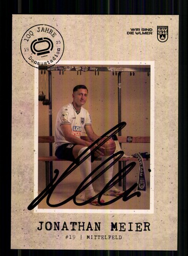 Jonathan meier autogrammkarte - jonathan,