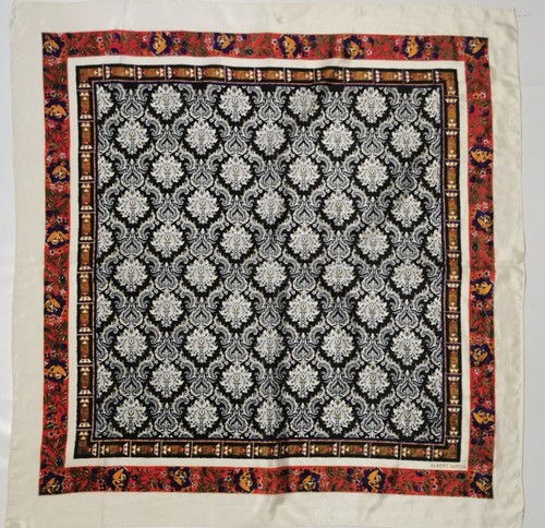 Albert nipon seidentuch vtg - nipon,
