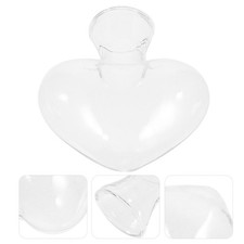  3 Pcs Herzform Vase Flasche
