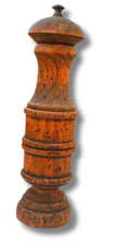Rustikale ca. 25cm hohe Pfeffermühle, dekorativ & funktional