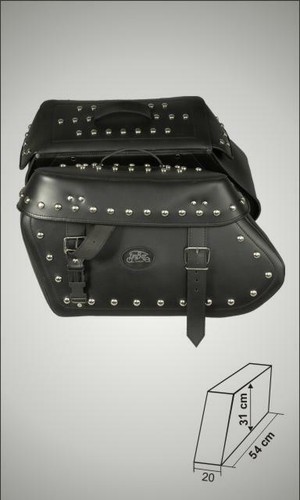 Satteltaschen seiten leder - seiten-,