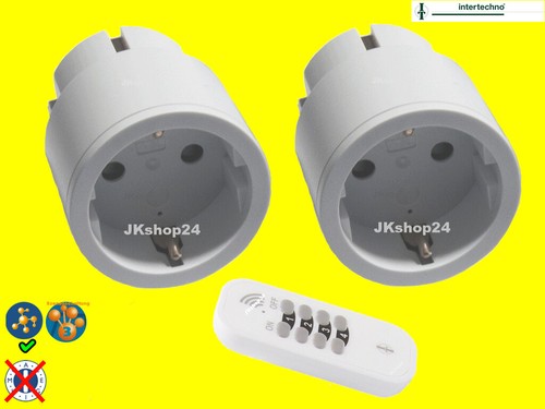 Mini funkstecker fach - mini-funkstecker, 2-fach