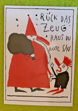 Ansichtskarte an den