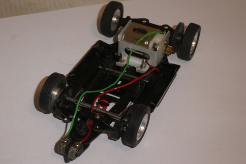 Carrera 124 rennchassis mit - rennchassis,