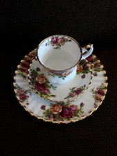 Gedeck dreiteilig Porzellan