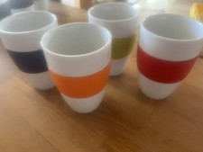 4x Koziol Porzellan Tasse 400