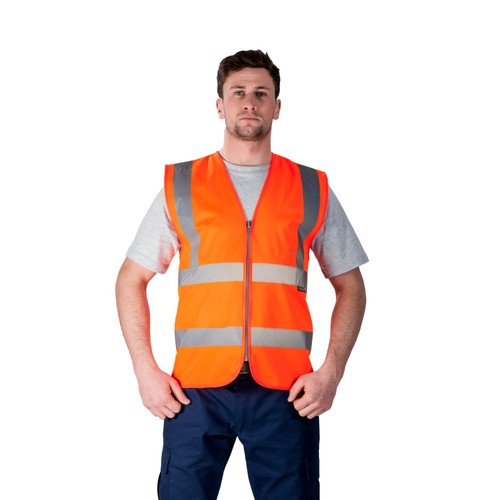 Warnschutzweste orange - xl,