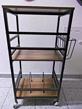 Phonoregal Plattenspieler-Regal Phonoschränkchen, Holzoptik, TOP Zustand