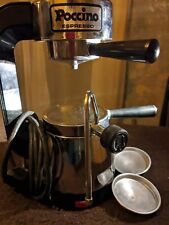Vintage Poccino Espressomaschine, elektrisch, Siebträger 60/70er Tolles Geschenk