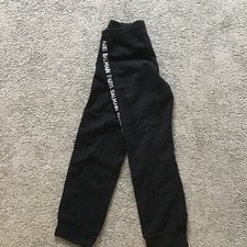 Original Balmain Designer Jogginghose 12 Jahre schwarz