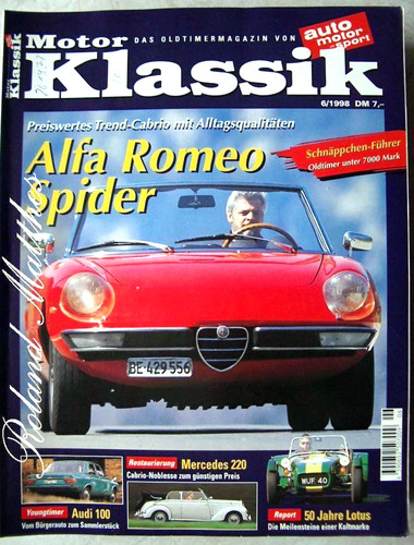 Motor klassik alfa - motor, 6-98+alfa