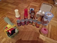 Kinder Küche Dosen Deko Flaschen Korb