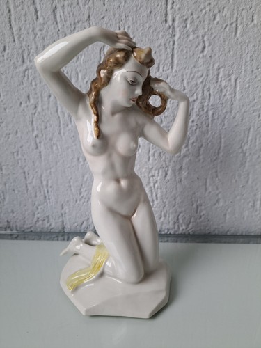 Schöne alte porzellanfigur - ,,