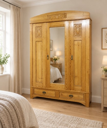 Antiker kleiderschrank - antiker,