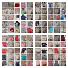 XXL Über 150 Teile Mädchen Bekleidungspaket(72/68) 74 80 86 92 98 104 Baby