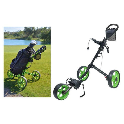 Golf push trolley sport caddy - push,