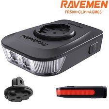 RAVEMEN FR500 Licht Für Garmin Wahoo GPS AGM03 Gropo Adapter CL01 Für Fahrrad