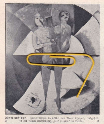 Marc chagal zeichnung 1914 - marc,