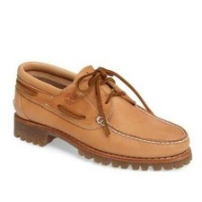 Timberland 0A1GD2 Herren Schuhe Schnürschuhe Bootsschuhe camel Größe 45,5