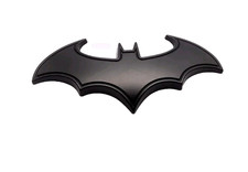 3D Fledermaus Metall Aufkleber