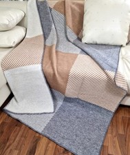 Wohndecke 100% Schurwolle