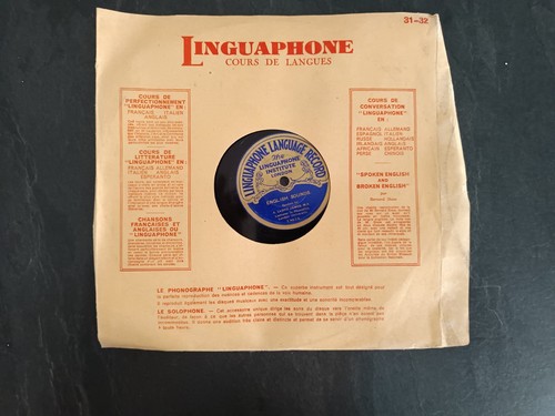 Linguaphone grammophon - linguaphone,