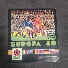 Europa 80 Euro 1980 Fußball Stickeralbum 100% komplett Nt WM ohne Schrift