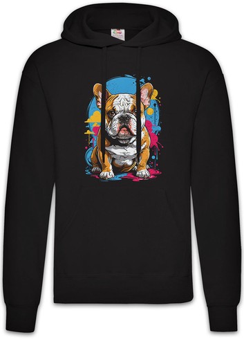 Bulldog art herren hoodie - bulldog,