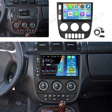 DAB+ Android 15 Autoradio Navi GPS für Mercedes-Benz M-Klasse W163 ML 350 2+64G