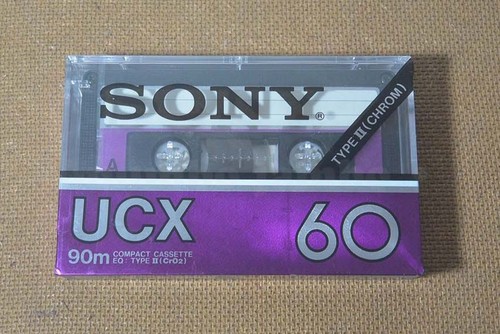 Sony ucx compact cassette - sony, 60