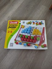 Quercetti Fanta Color Junior Basic 2+ Steckspiel Kinder Spiel Geschick  Mosaik