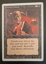 Demonic Tutor Revised Edition