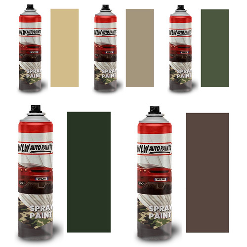 Deko color military spray - color,