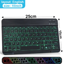 Kabellose tastatur rgb - kabellose,