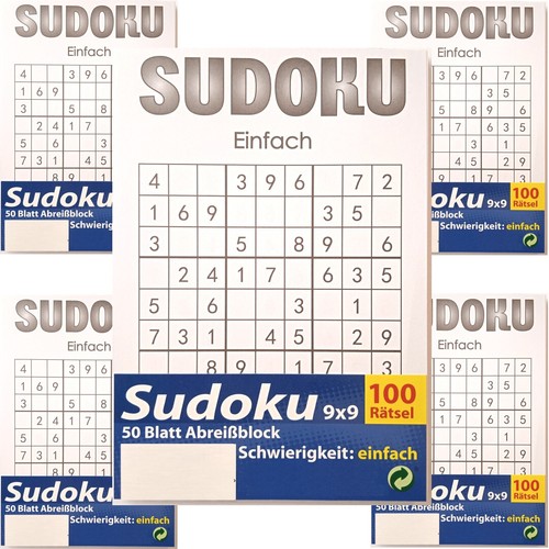 Sudoku spielblock - sudoku,