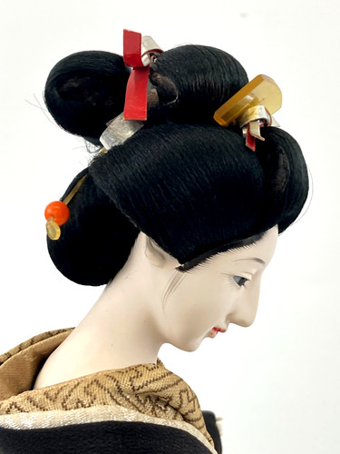 Japanische oyama puppe geisha - oyama,