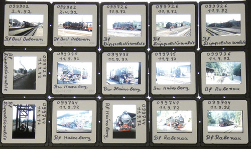 Slides various steam - of,