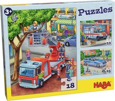 HABA Feuerwehr-Puzzle –