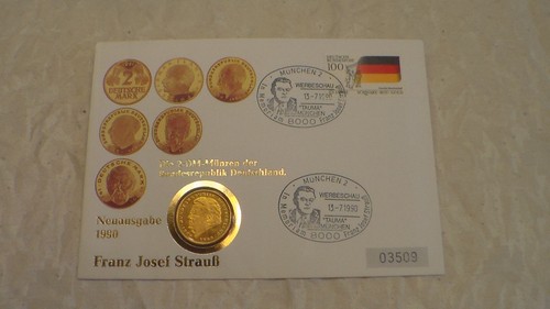 Numisbrief mit 1990 d - 2,