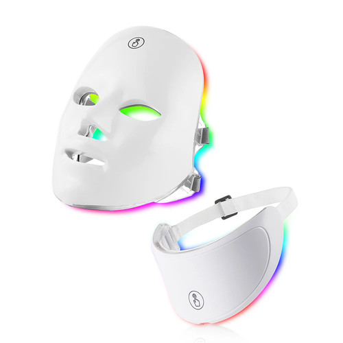 Farben led gesichtsmaske mit - gesichtsmaske,