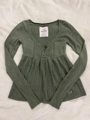Vintage y2k grün hollister - grün,