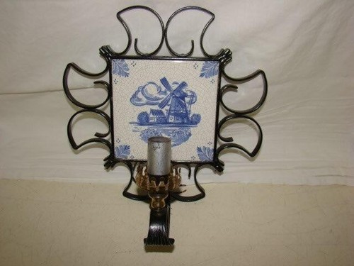 Wandlampe mühlen dekor - wandlampe,